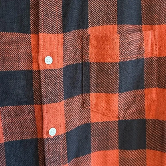 Wellen Buffalo Check Slub Flannel Shirt - Picture 4 of 4